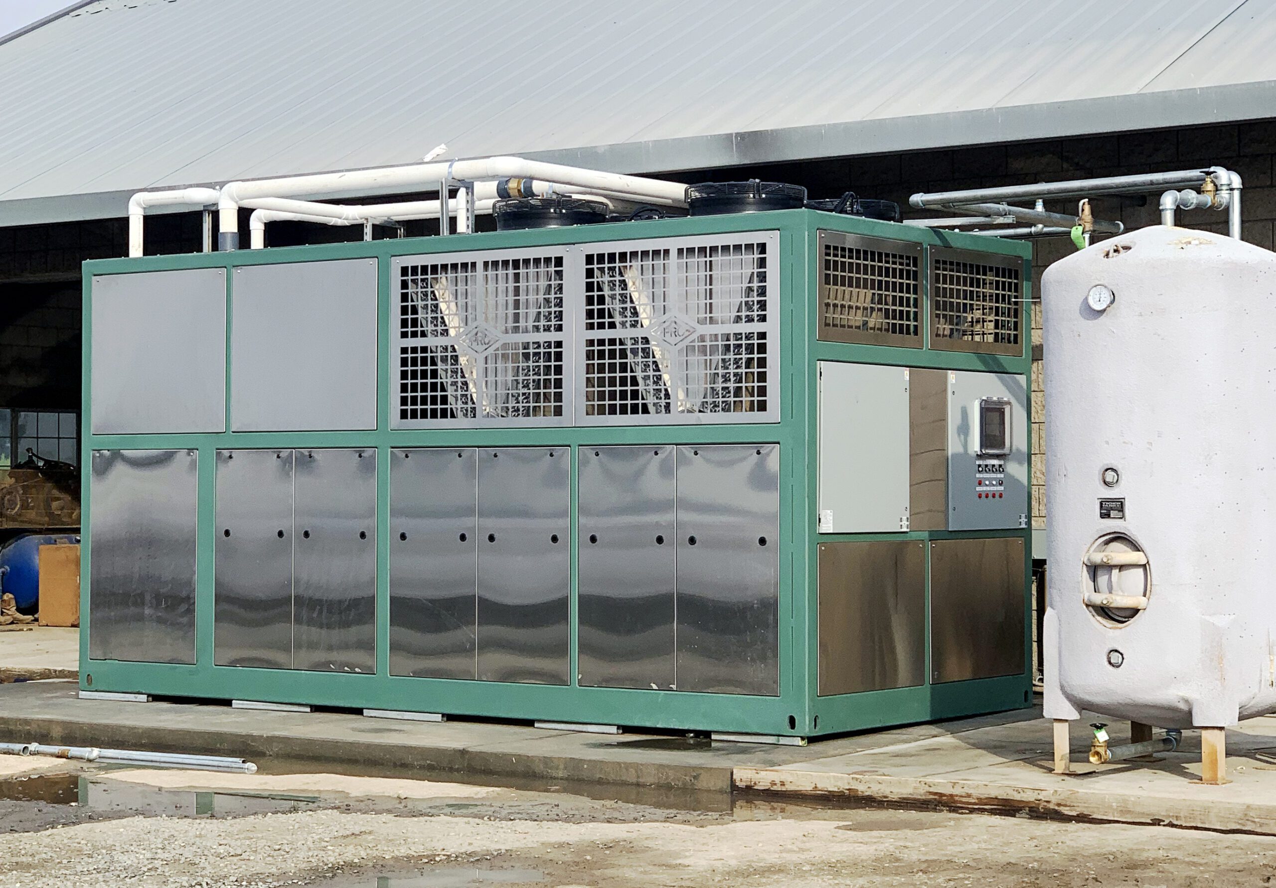 Southern California Dairy Goes Green with Install of CO2-Charged Chiller System